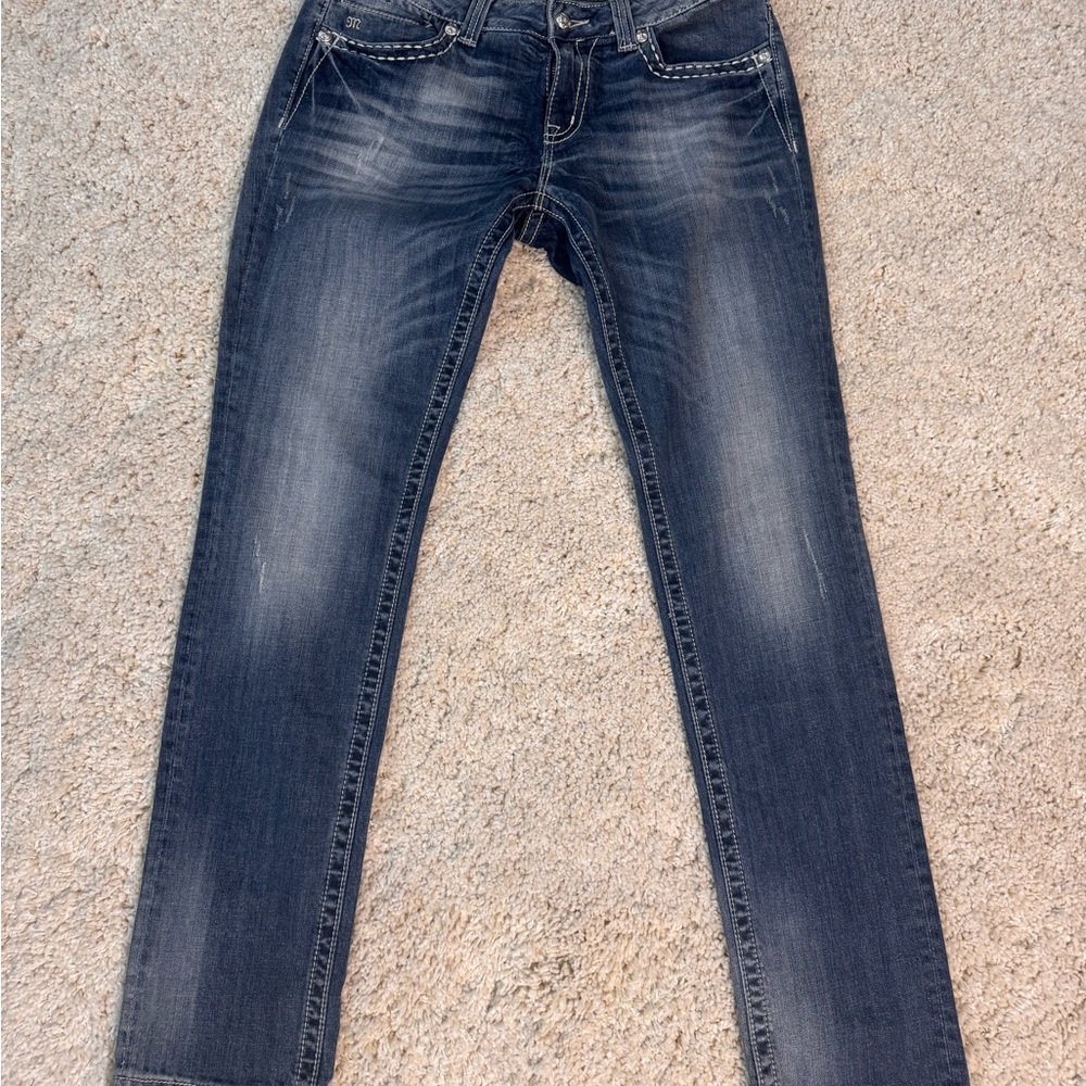 Miss Me Dark Blue Boot Cut Jeans